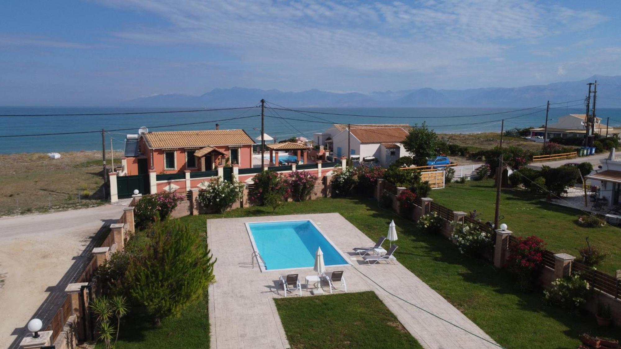Almyra Beach House Corfu Almiros Beach Exteriér fotografie