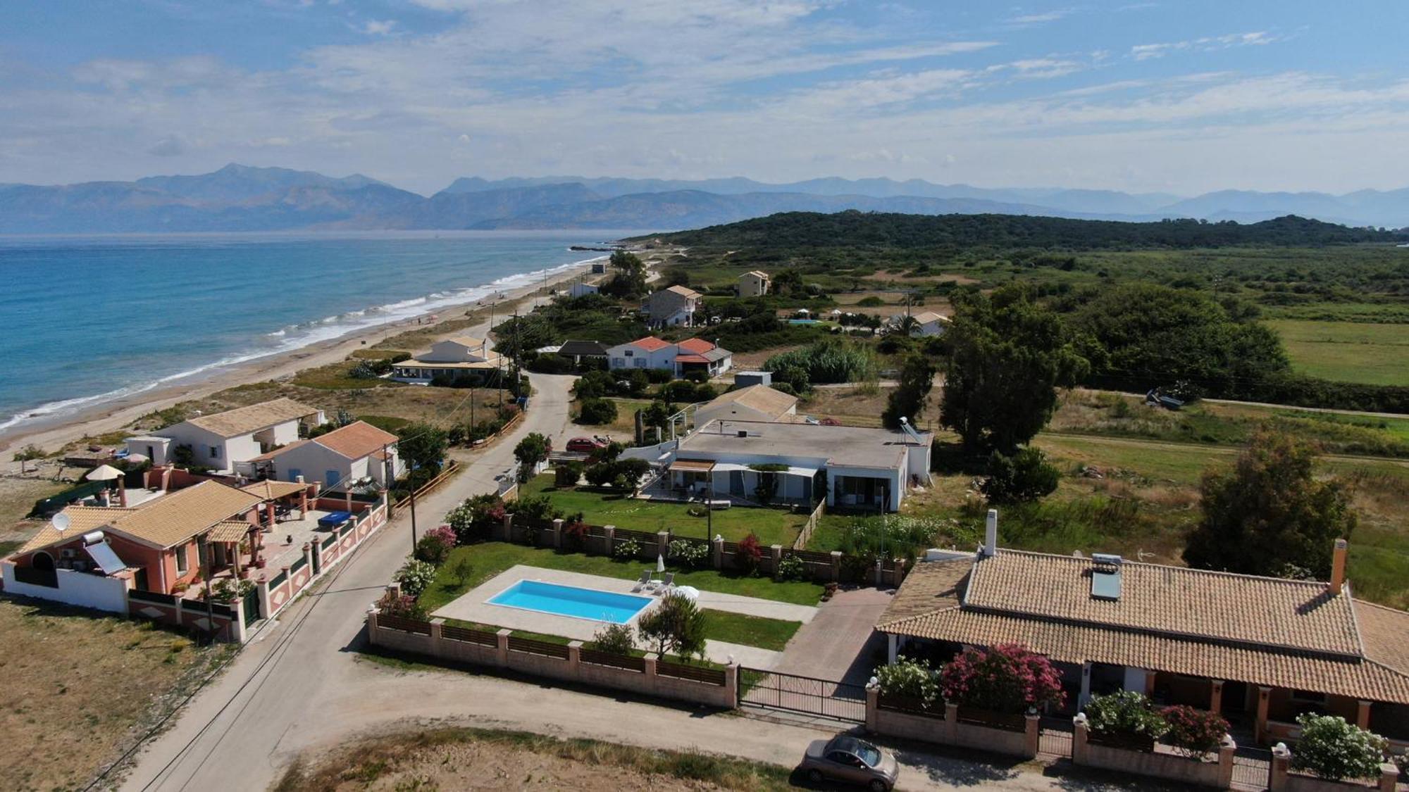 Almyra Beach House Corfu Almiros Beach Exteriér fotografie