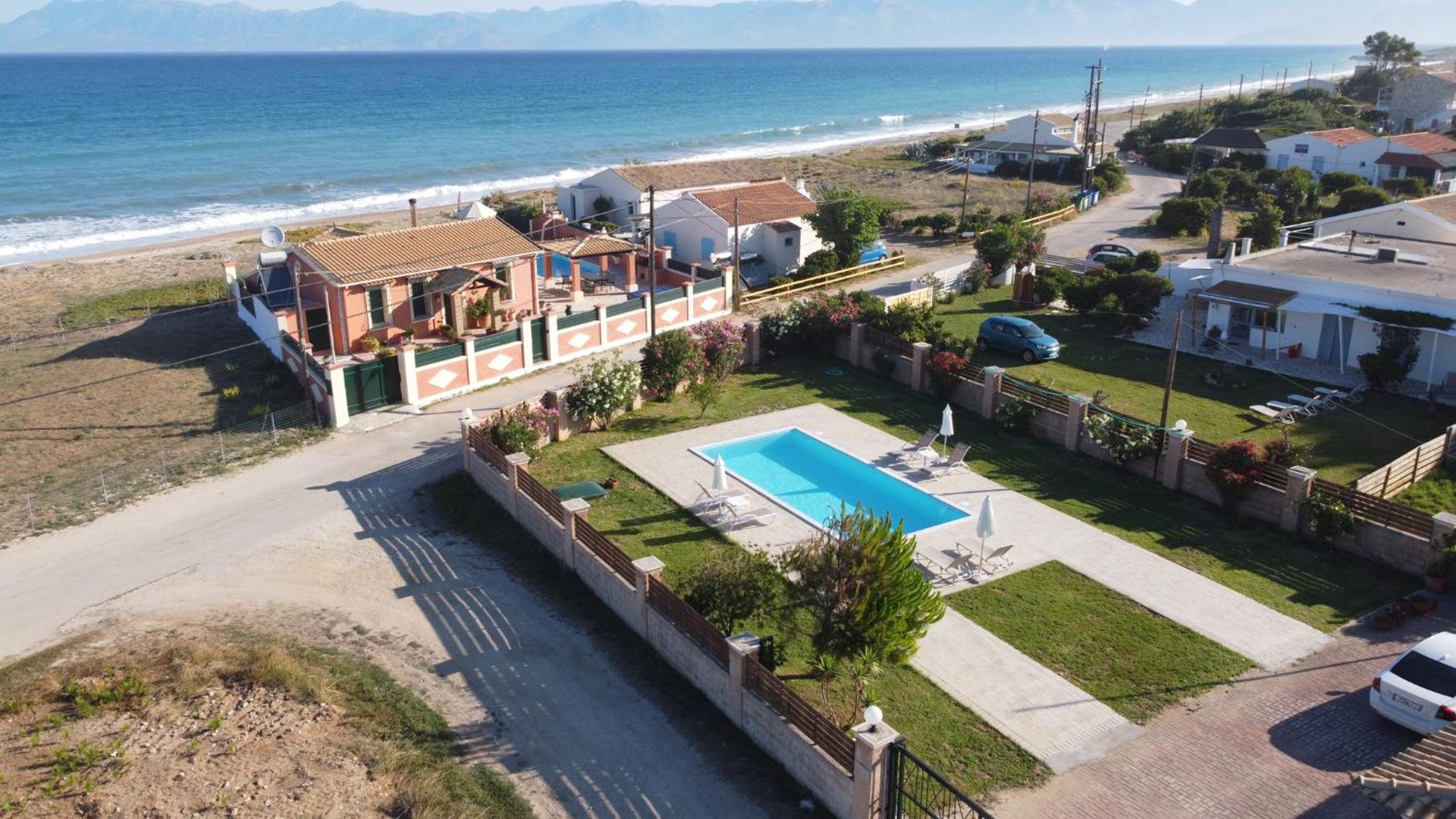 Almyra Beach House Corfu Almiros Beach Exteriér fotografie